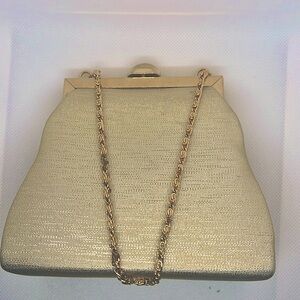 Small Gold Handbag